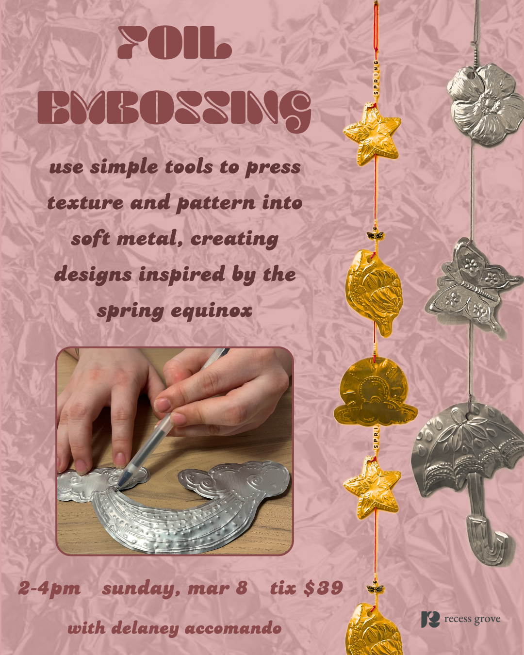foil embossing class