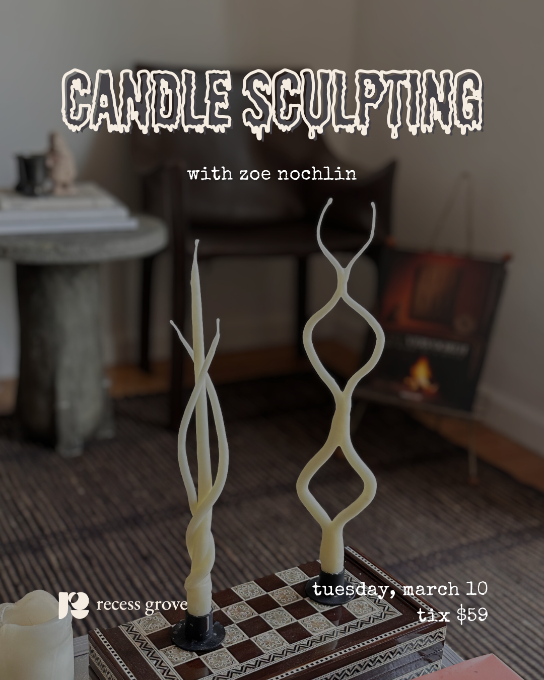 candle sculpting class