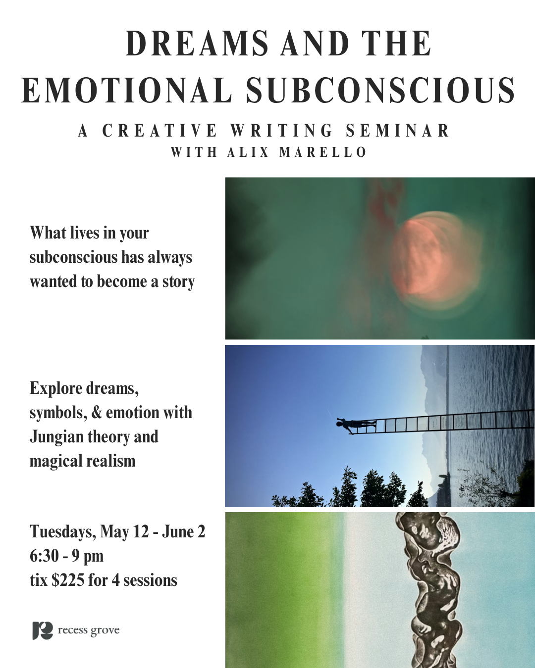 dreams and the emotional subconscious: writing series