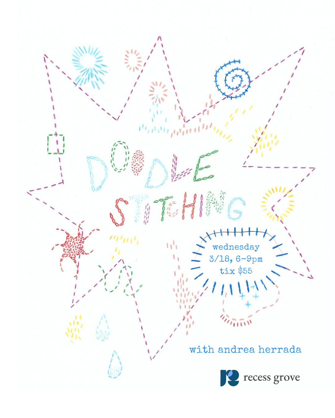 doodle stitching class