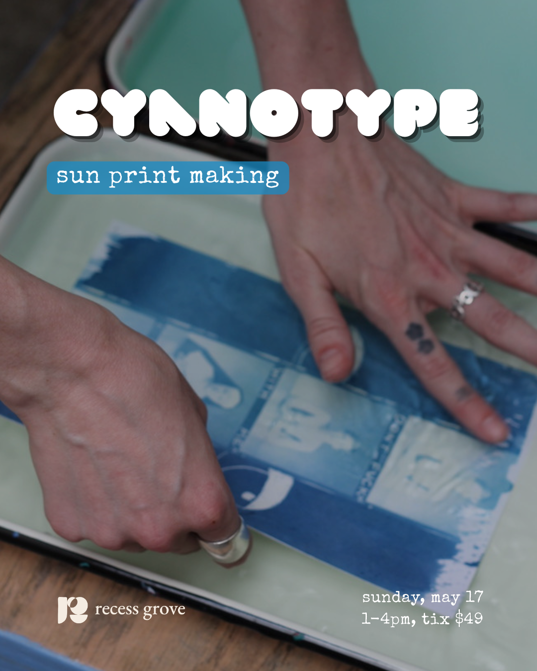 cyanotype: sun printing