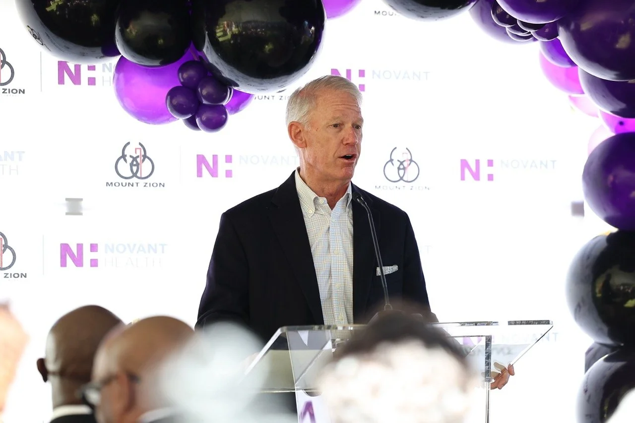 Robin Team at Novant Health Mount Zion Medical Center Groundbreaking