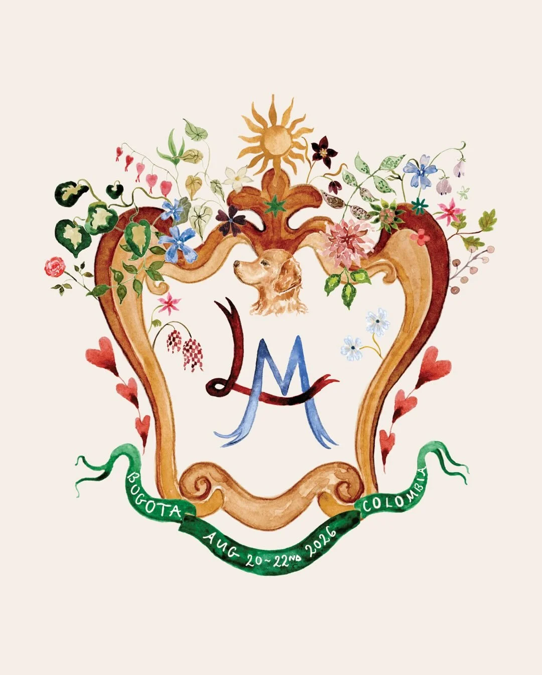 Some recent favourite couple&rsquo;s monograms ❤️&zwj;🔥

1. L&amp;M&rsquo;s Colombian wedding 
2. M&amp;N&rsquo;s Floridian celebration 
3. H&amp;C&rsquo;s chic Charleston wedding
4. B&amp;K&rsquo;s coastal Maryland wedding
5. S&amp;D&rsquo;s weddin