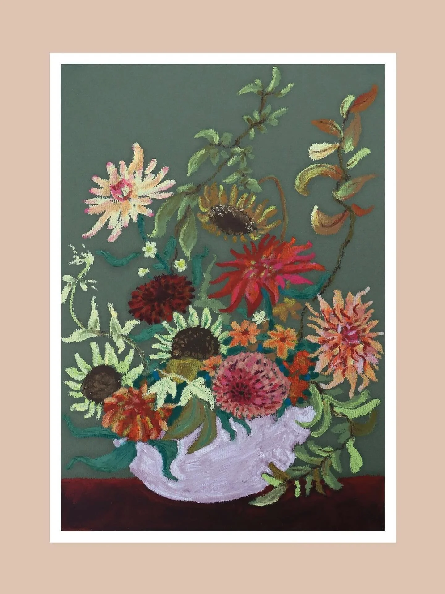 I am thrilled to be launching a small selection of some of my favourite works as limited edition prints. 

These are all original oil pastel works on paper, reproduced using archival inks onto the most beautiful, thick etching paper. 

I&rsquo;m most