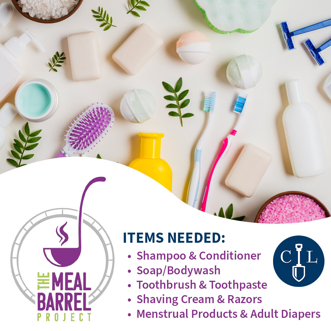 This holiday season, Coldwater Landscapes is partnering with The Meal Barrel Project  to collect hygiene and self-care products. Together, let's make a difference in our community to bring comfort and support to those in need. Anything helps, but we 