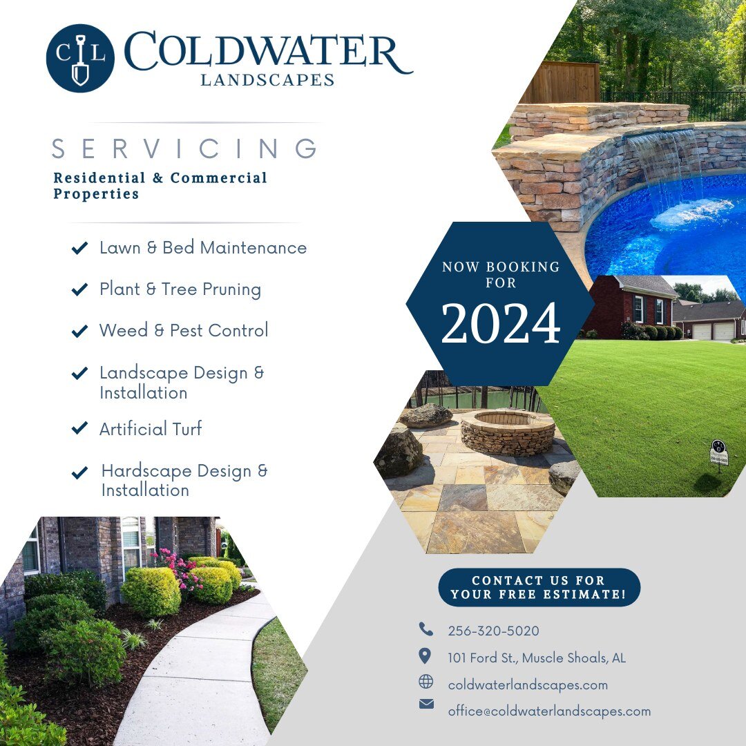 Welcome spring with a yard that's ready for relaxation and enjoyment all season long! Secure your spot with us and let our team bring your outdoor dreams to life. 🌳☀️
#coldwater #landscapes #spring #summer #theshoals #smallbusiness #lawncare #hardsc