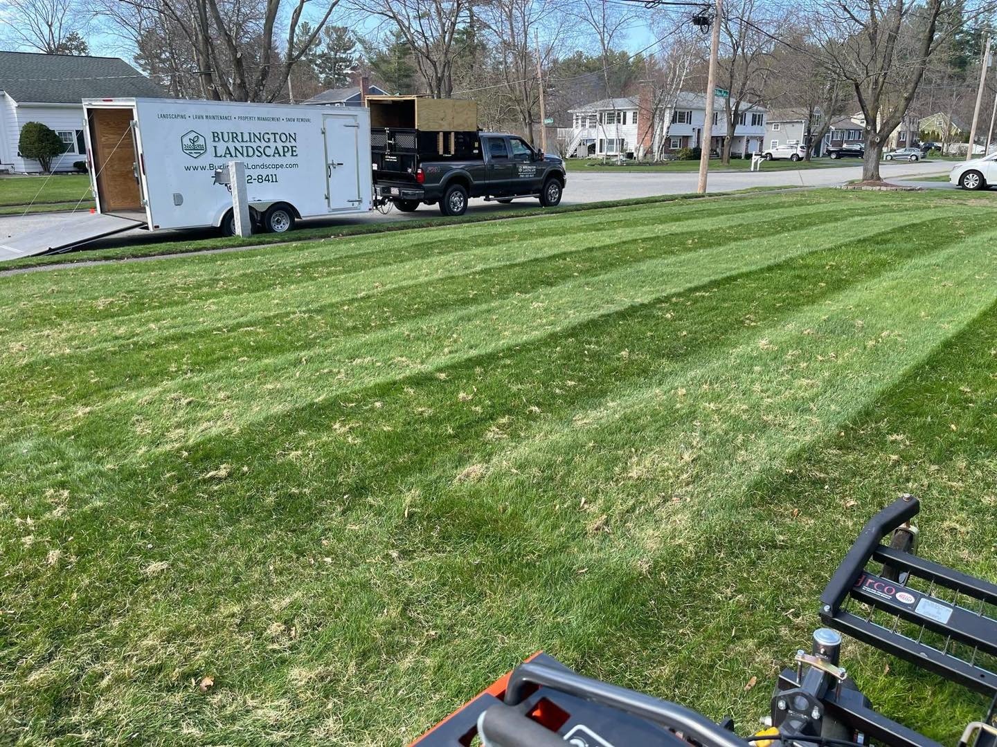 Our customers have the best yards !! #springcleanup