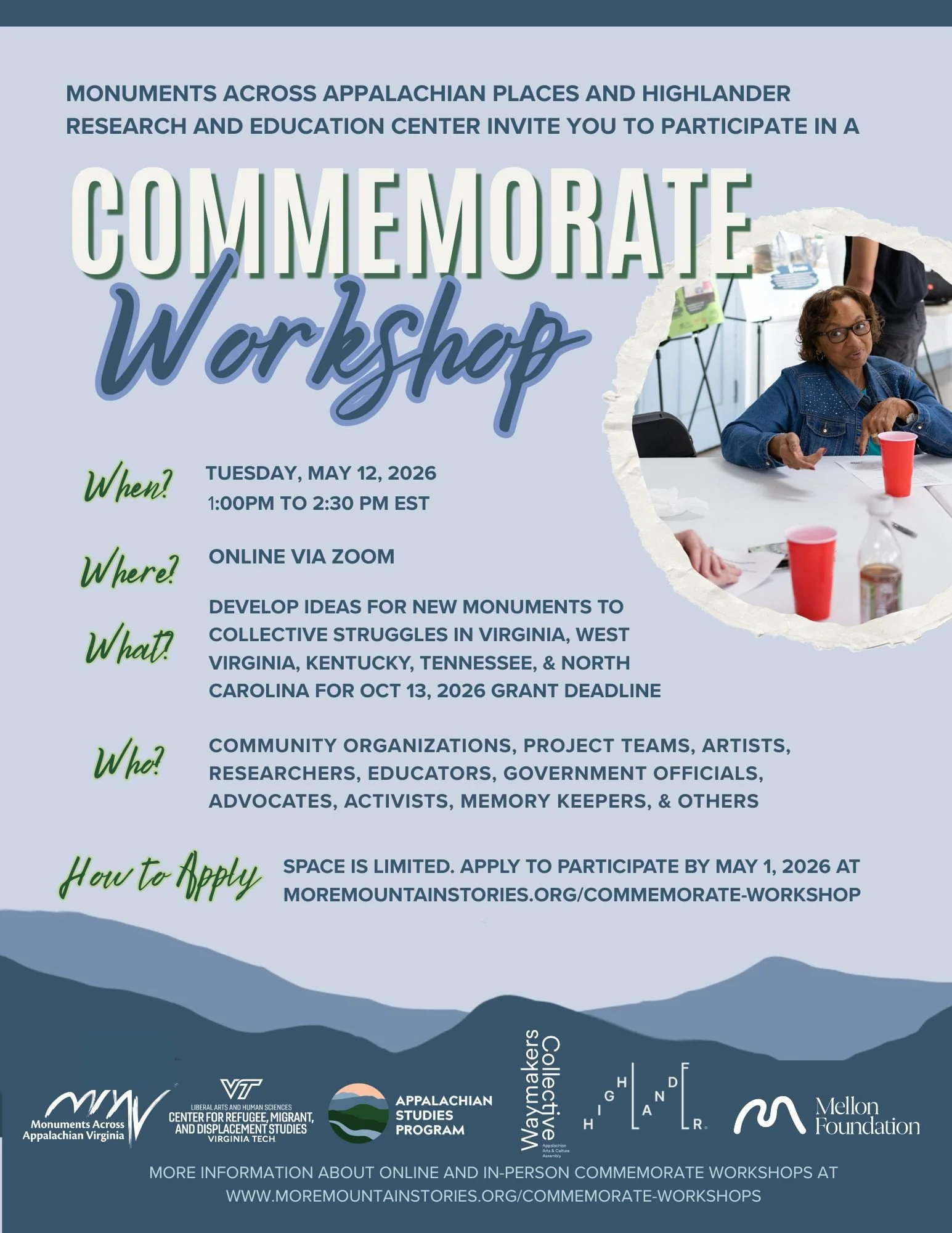 Commemorate Workshop