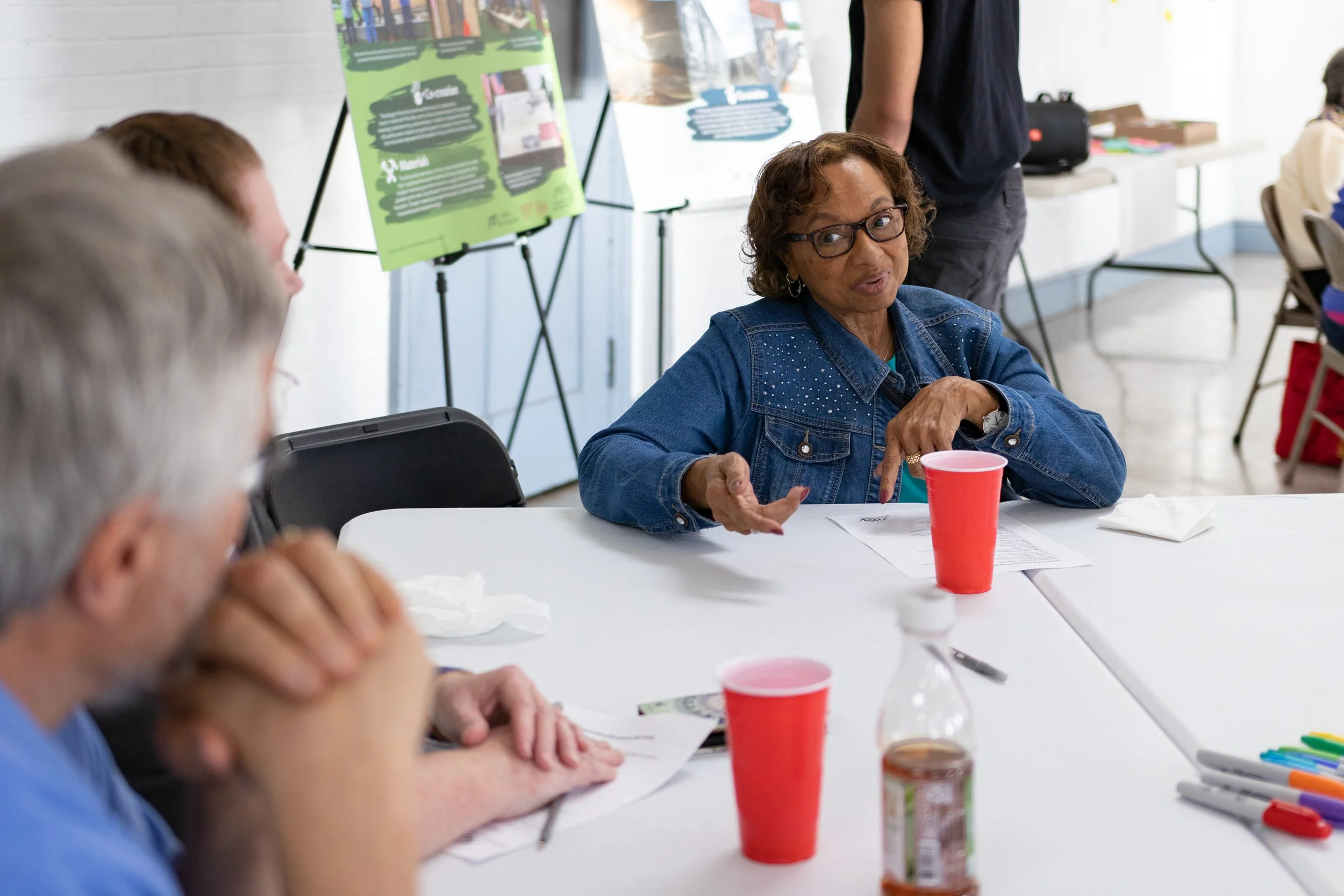 people at a discussion forum