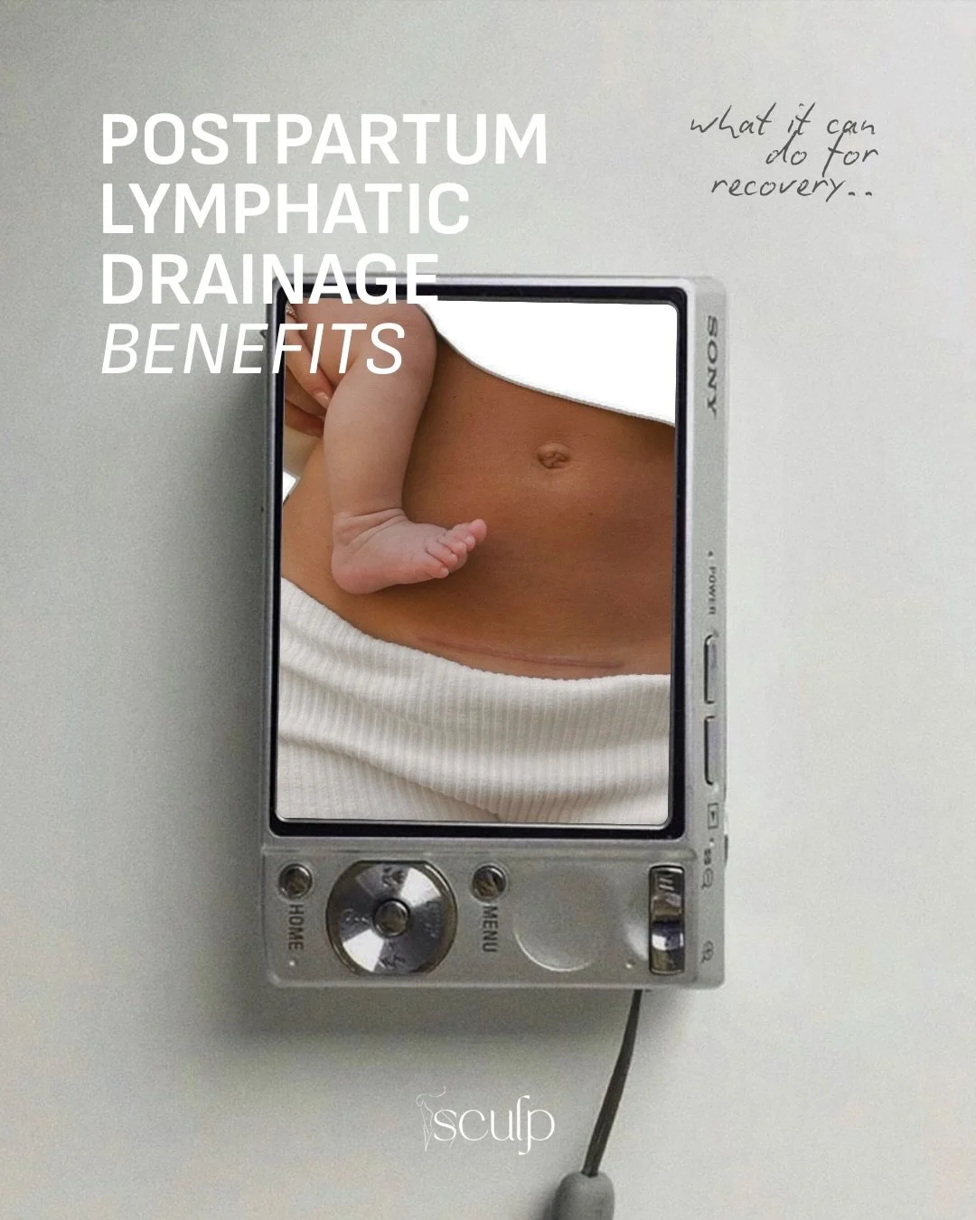 Postpartum care should feel supportive - not intense. Our sessions are gentle, intentional, and designed to help you feel lighter and more comfortable as you heal.

Always consult your doctor before beginning postpartum lymphatic massage.

#sculp #sc