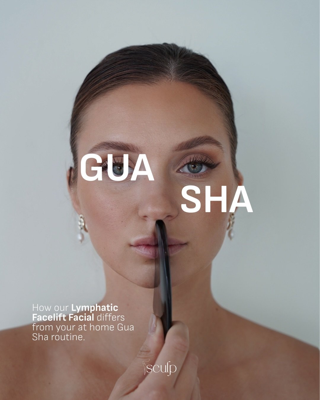 Your gua sha isn&rsquo;t wrong..it&rsquo;s just incomplete.

Most at-home routines focus only on the face.
But the lymphatic system actually drains through the neck and collarbone first.

If those pathways aren&rsquo;t opened, the fluid you&rsquo;re 