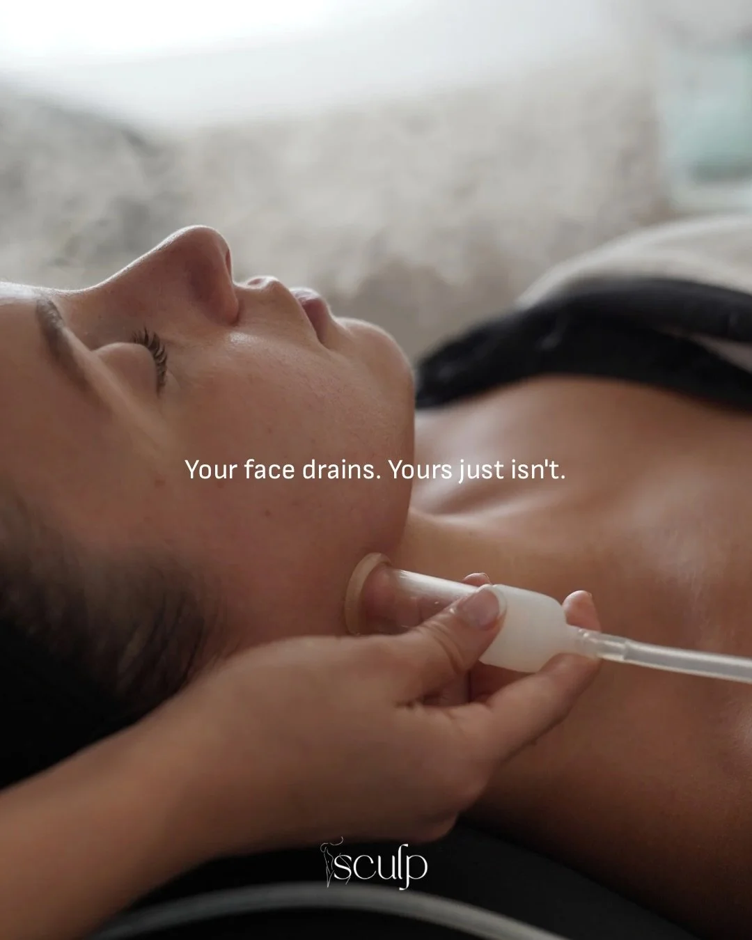 Your face drains. Yours just isn&rsquo;t. Most people blame their products, their sleep, their genetics. Nobody talks about the fact that your lymphatic system can back up and when it does, your face holds onto everything. The puffiness, the heavines