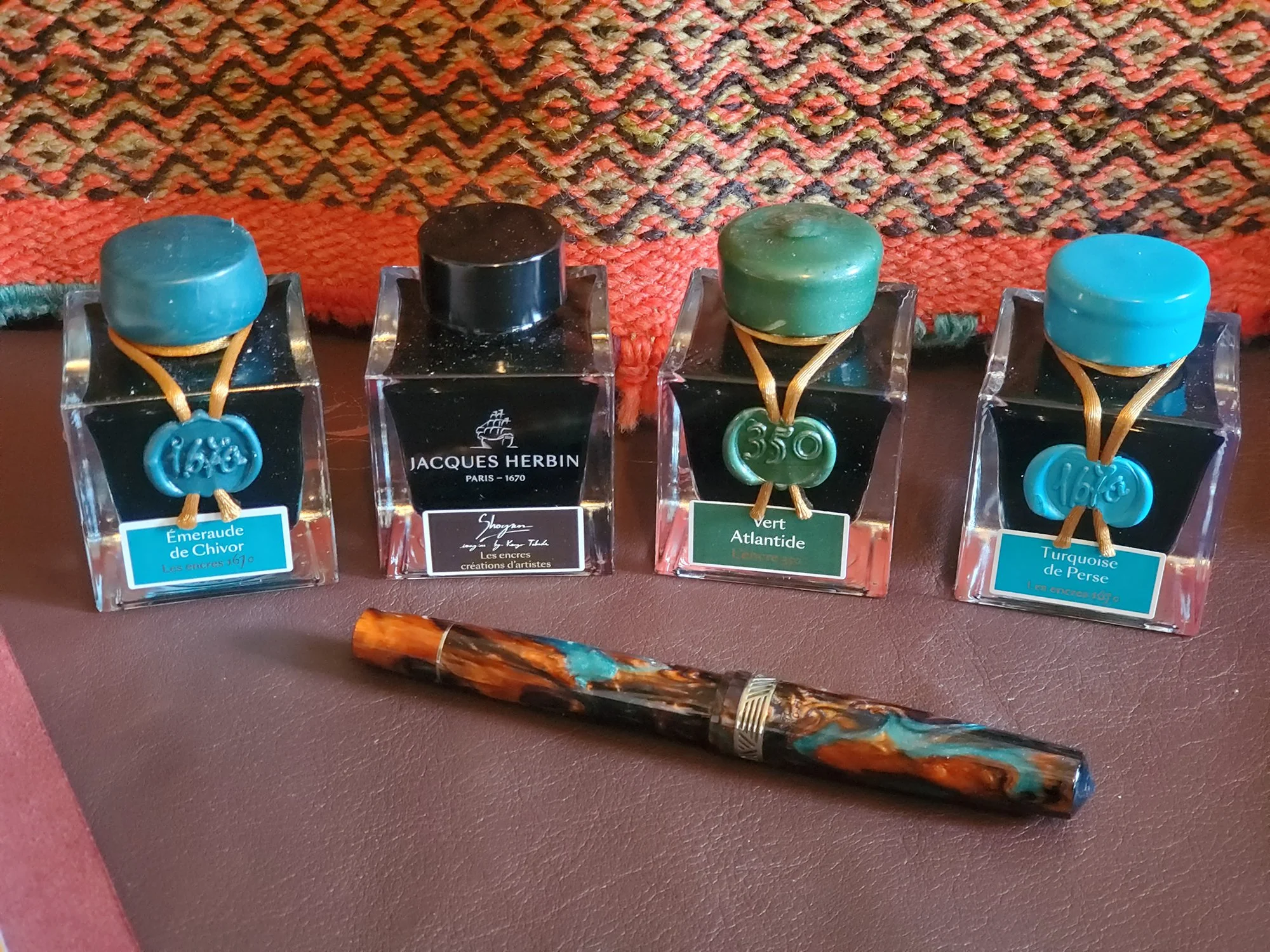 Herbin Glass Dip Pen Jacques Herbin Traditional Glass Quill Pen ...