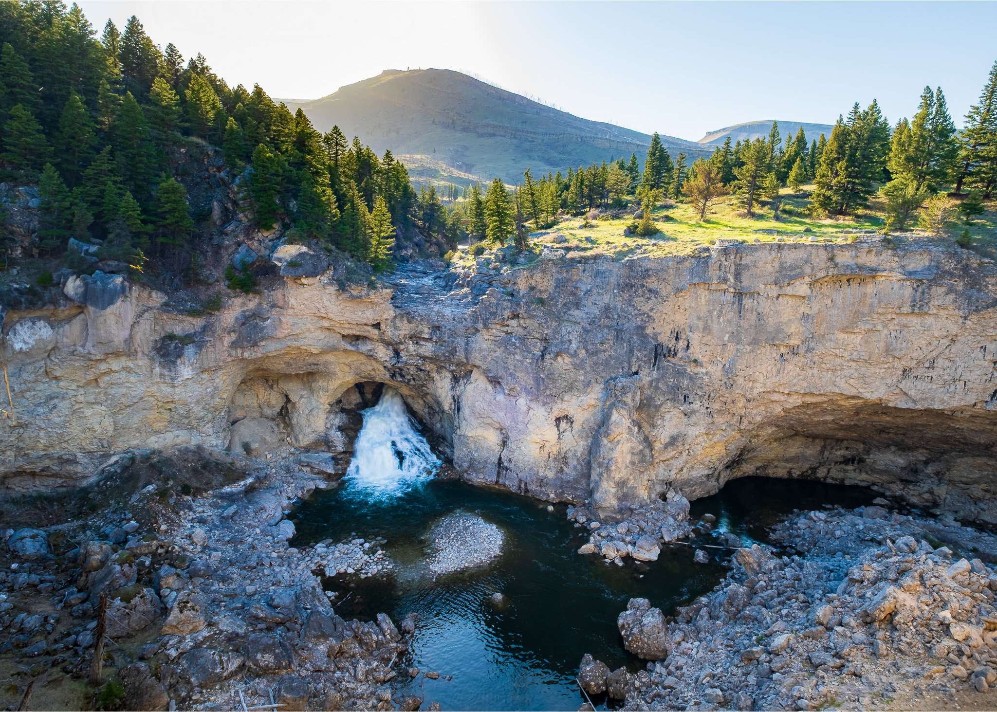 Natural Bridge Sunset