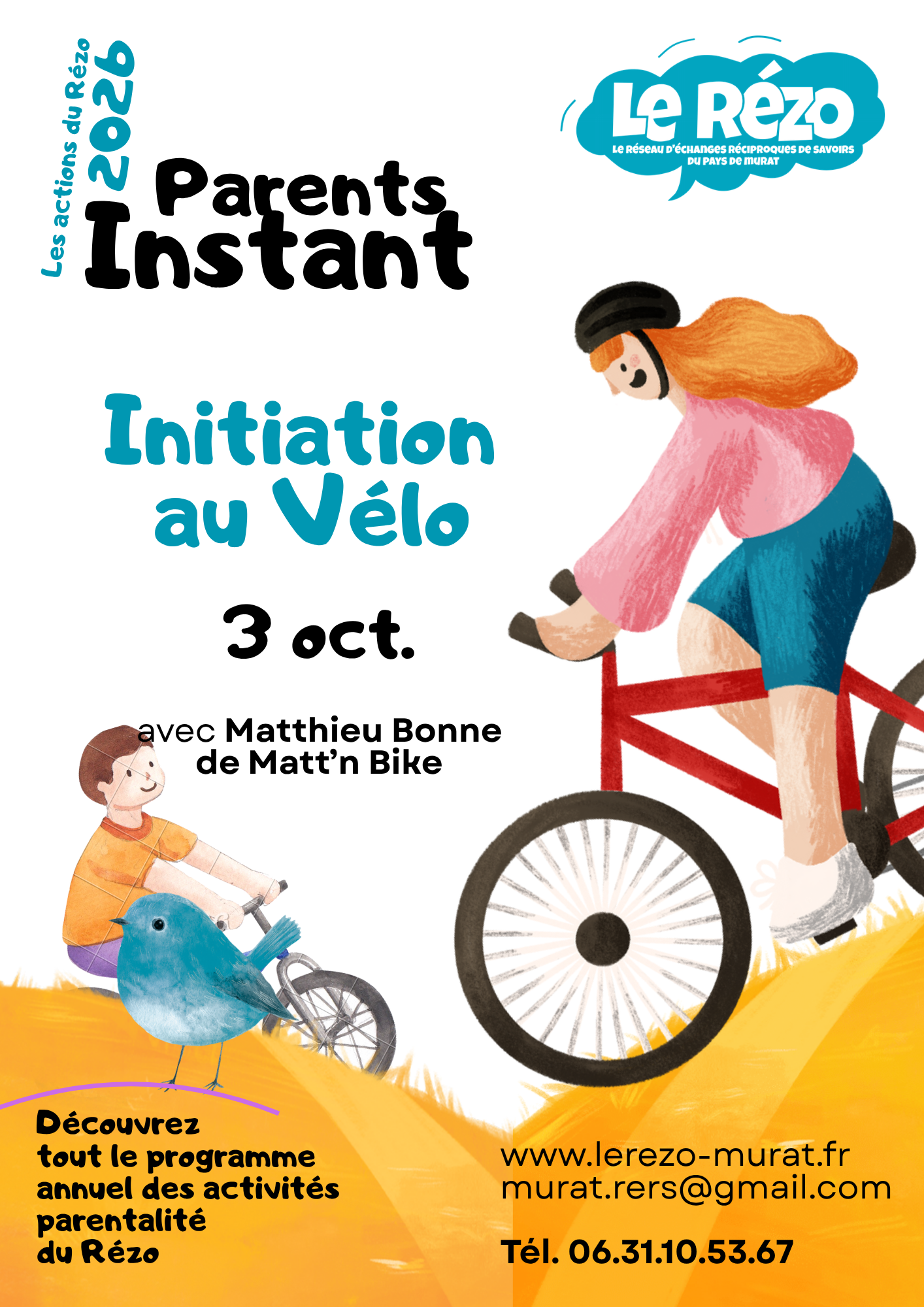 Initiation au Vélo en famille