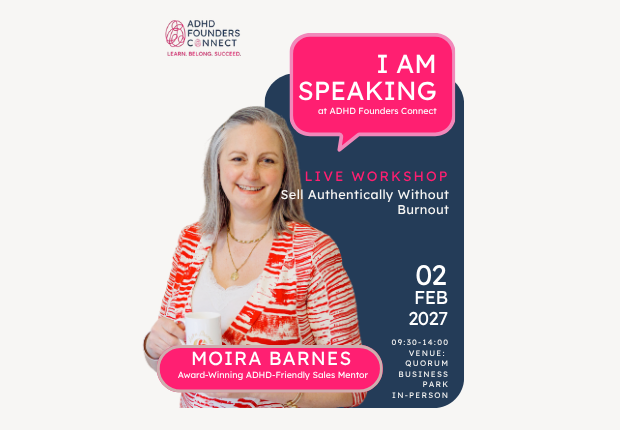 ADHD Founders Connect: Sell Authentically Without Burnout 