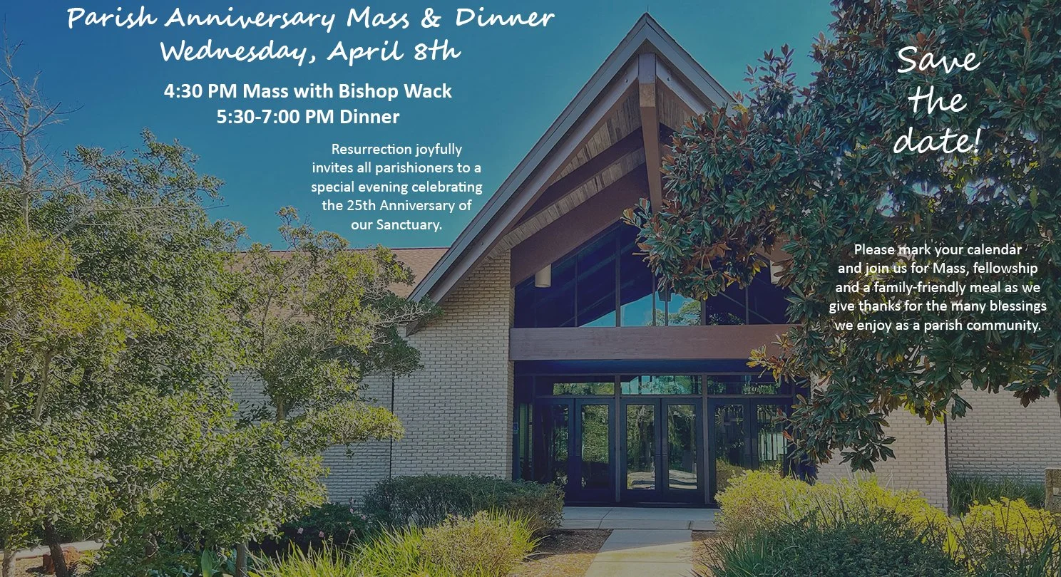 Parish Anniversary Mass & Dinner