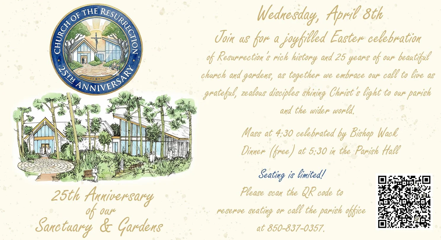 25th Anniversary of Church & Gardens