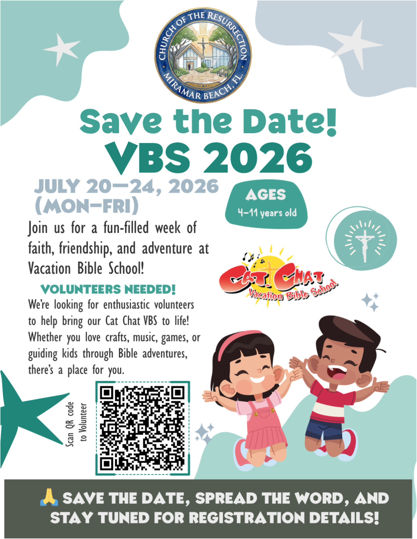 Vacation Bible School 2026!