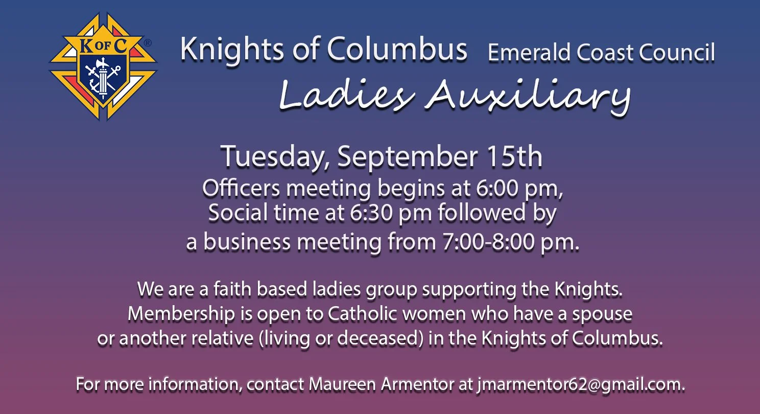 KoC Ladies Auxiliary