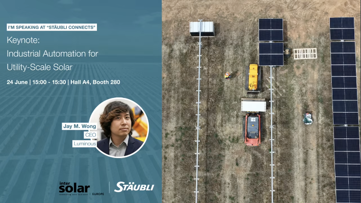 2026/06 - Luminous CEO Keynote at Intersolar Europe