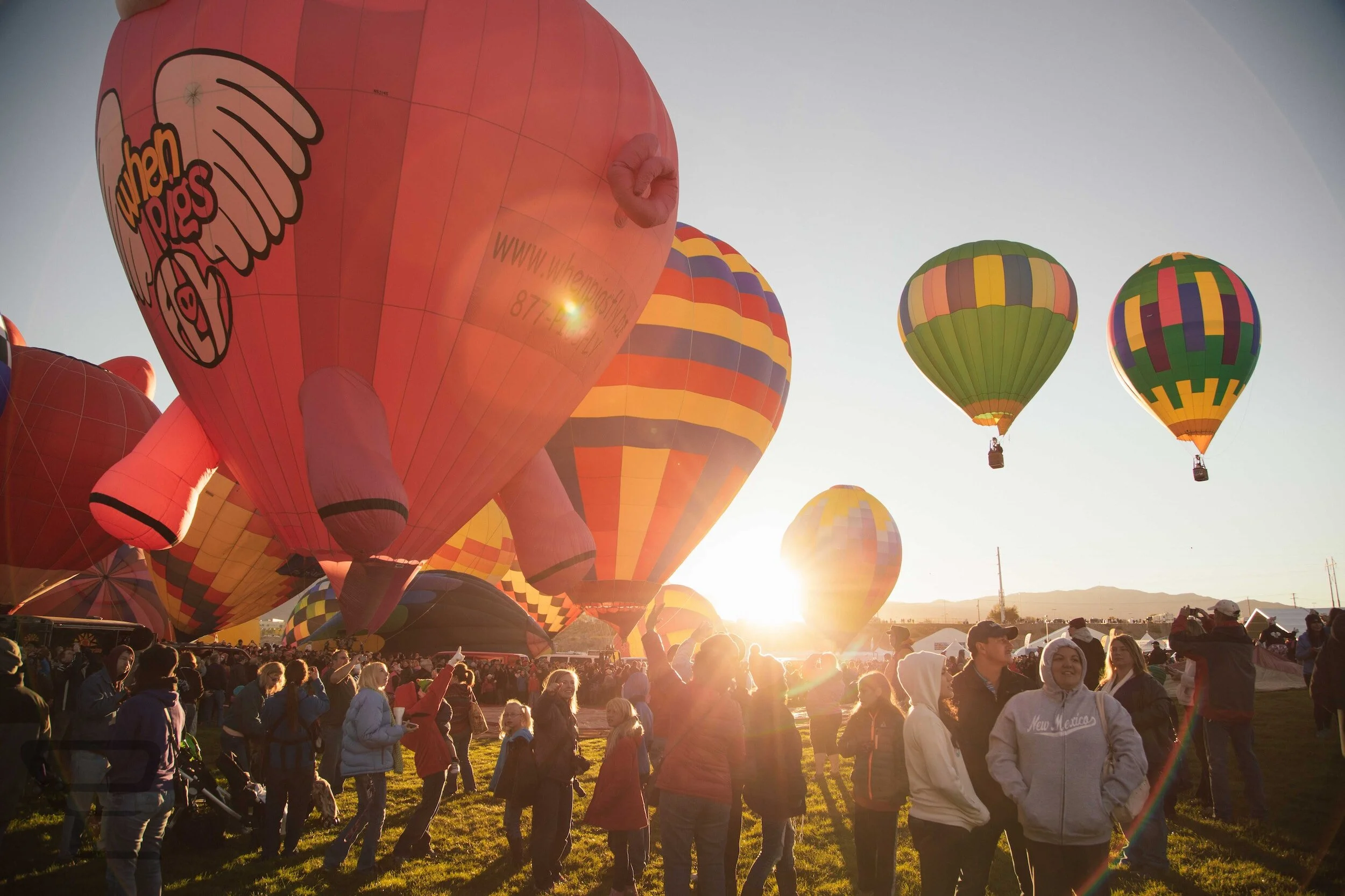 Balloon Fiesta in Albuquerque, New Mexico