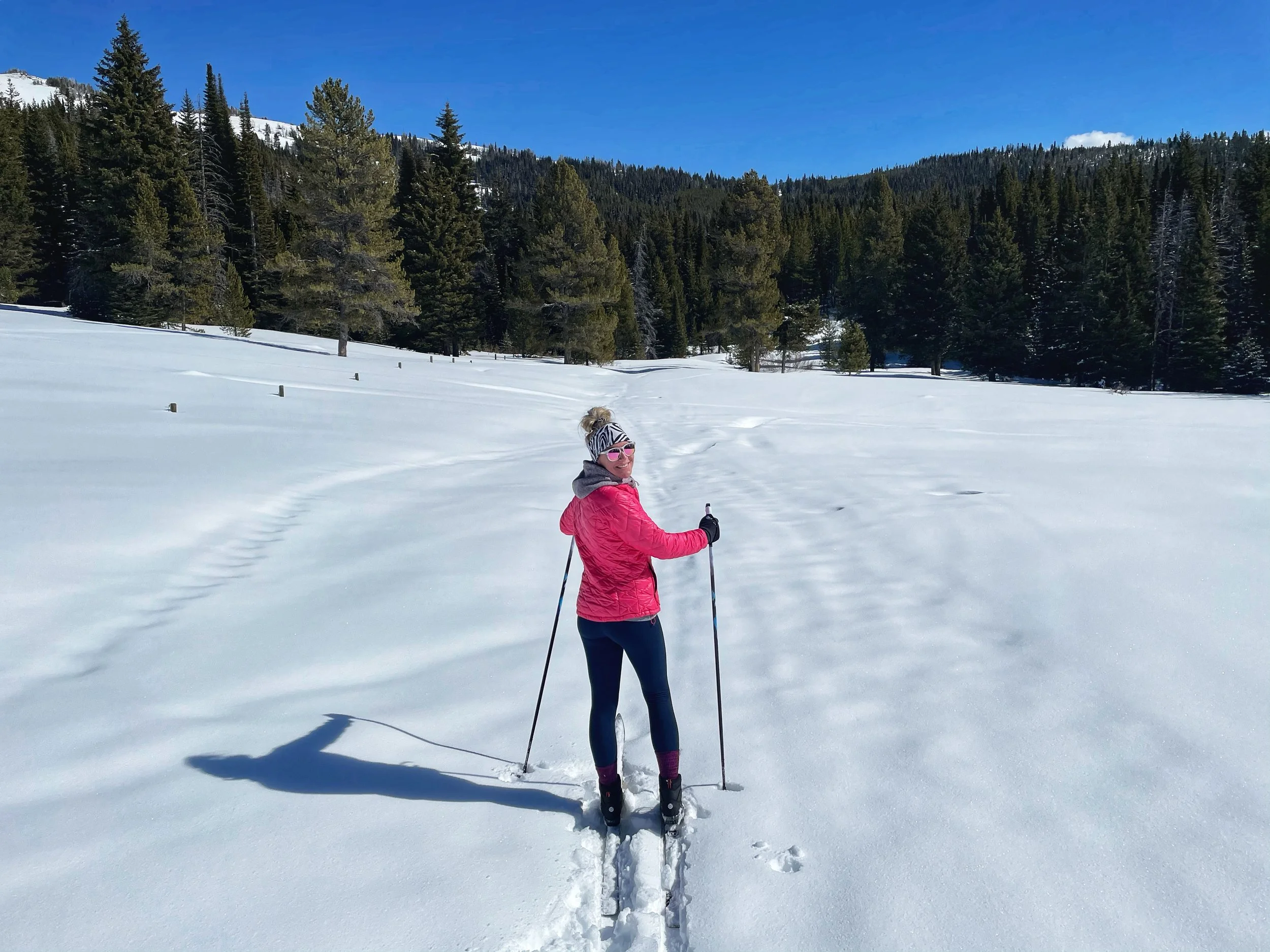 Cross country skiing adventure