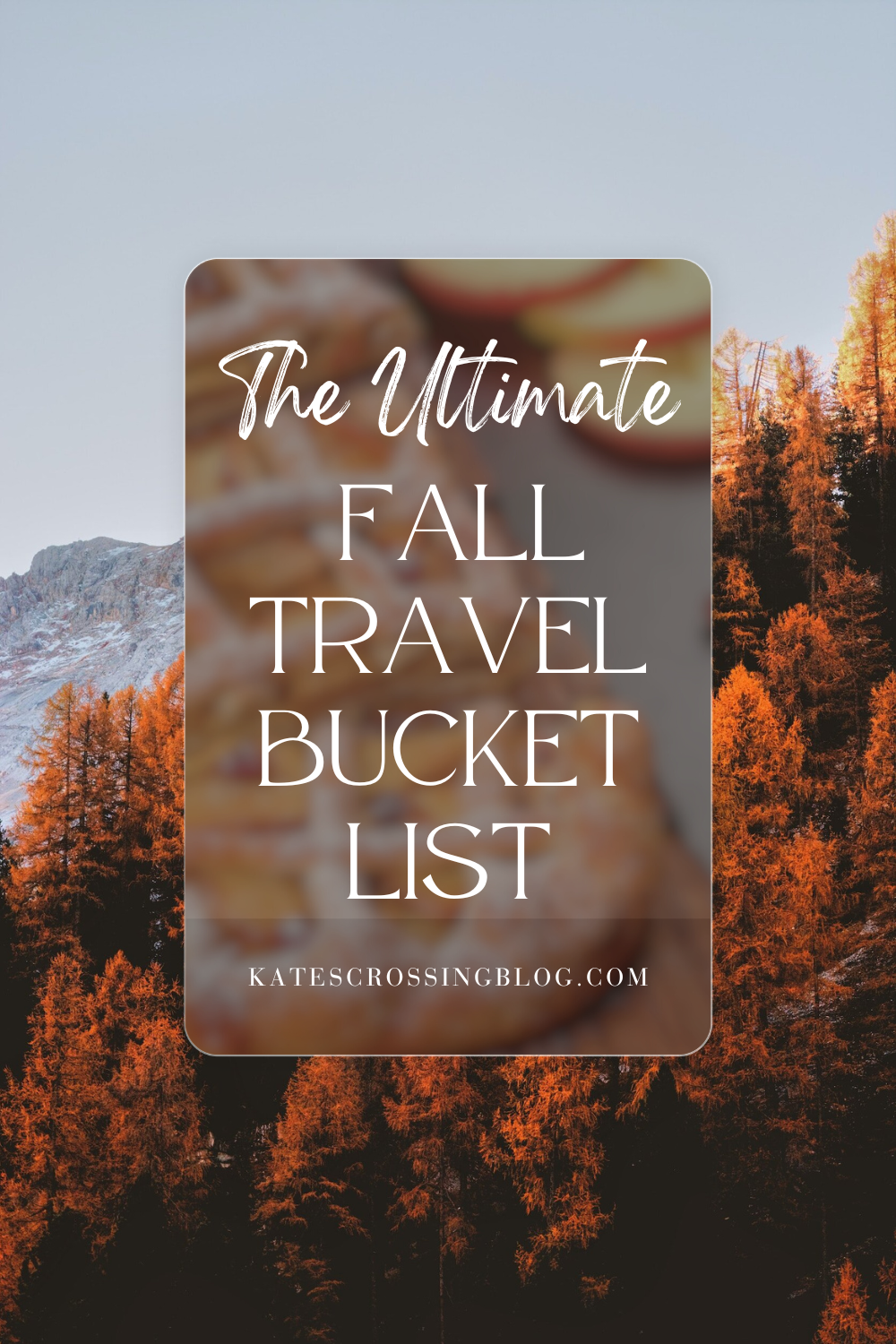 Fall Bucket List