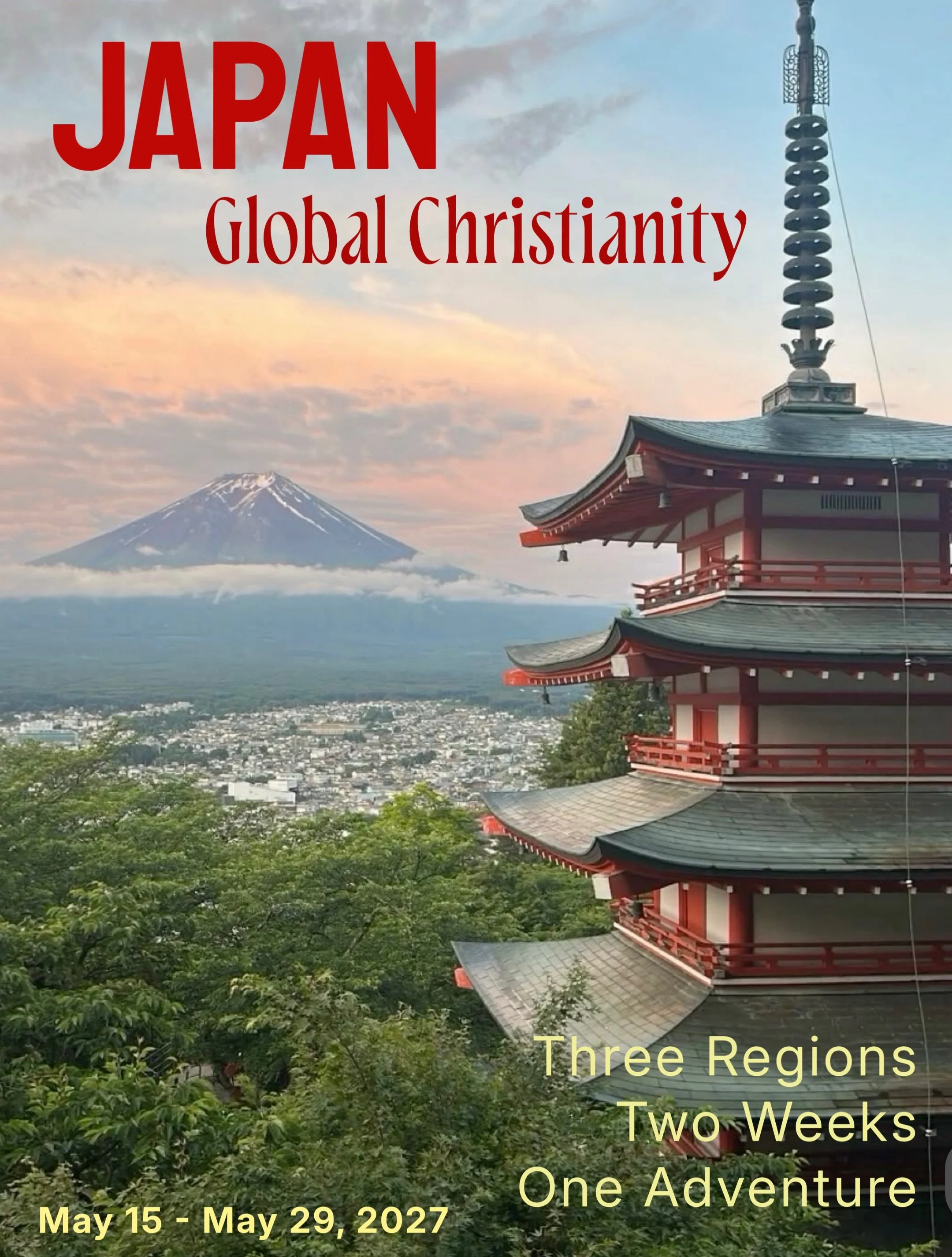 This week&rsquo;s program highlight takes us to Japan! 🇯🇵

Spend two unforgettable weeks exploring Global Christianity in a country where centuries of religious tradition meet modern life. From the historic Christian story of Nagasaki to the temple