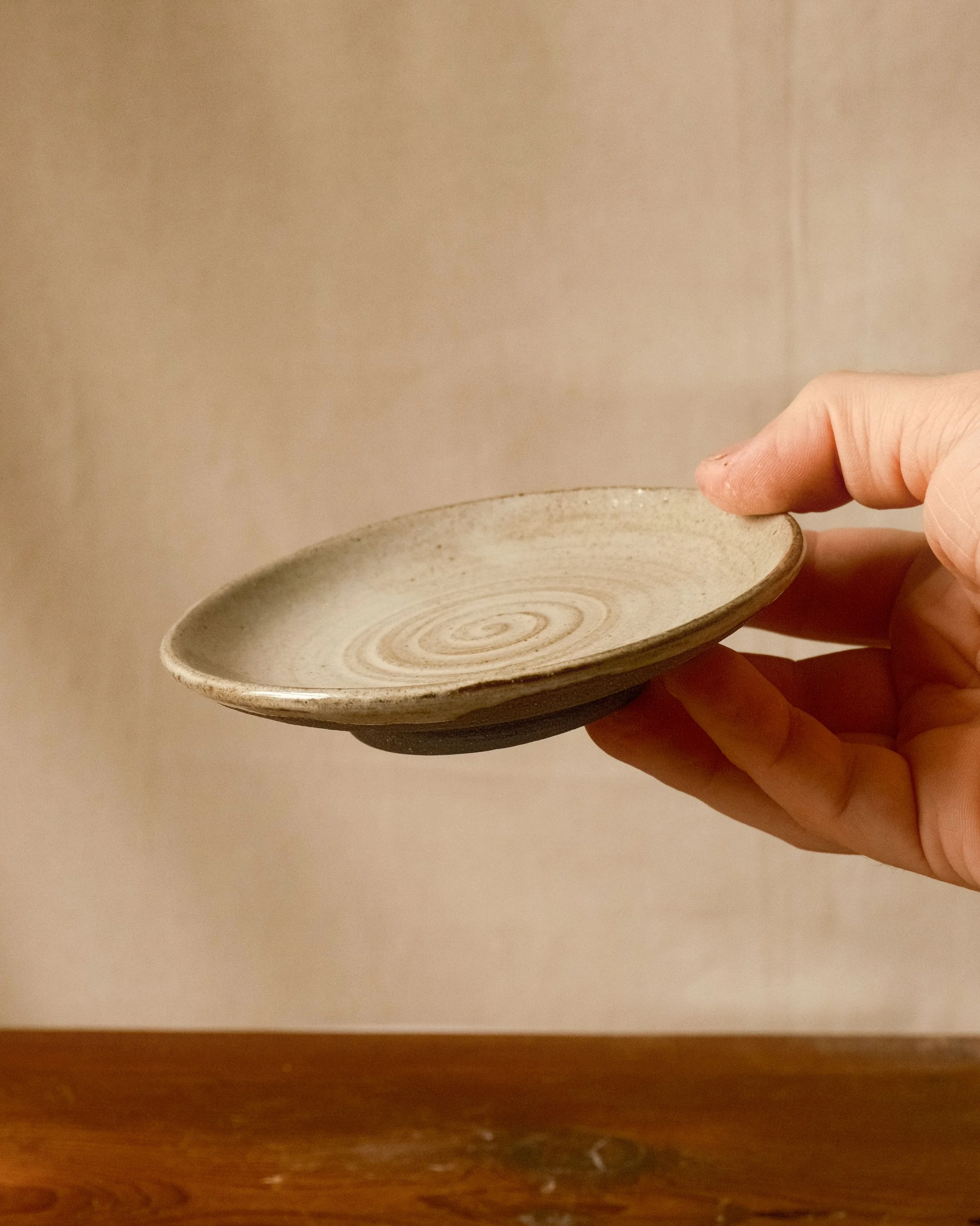 Charcoal Side plate