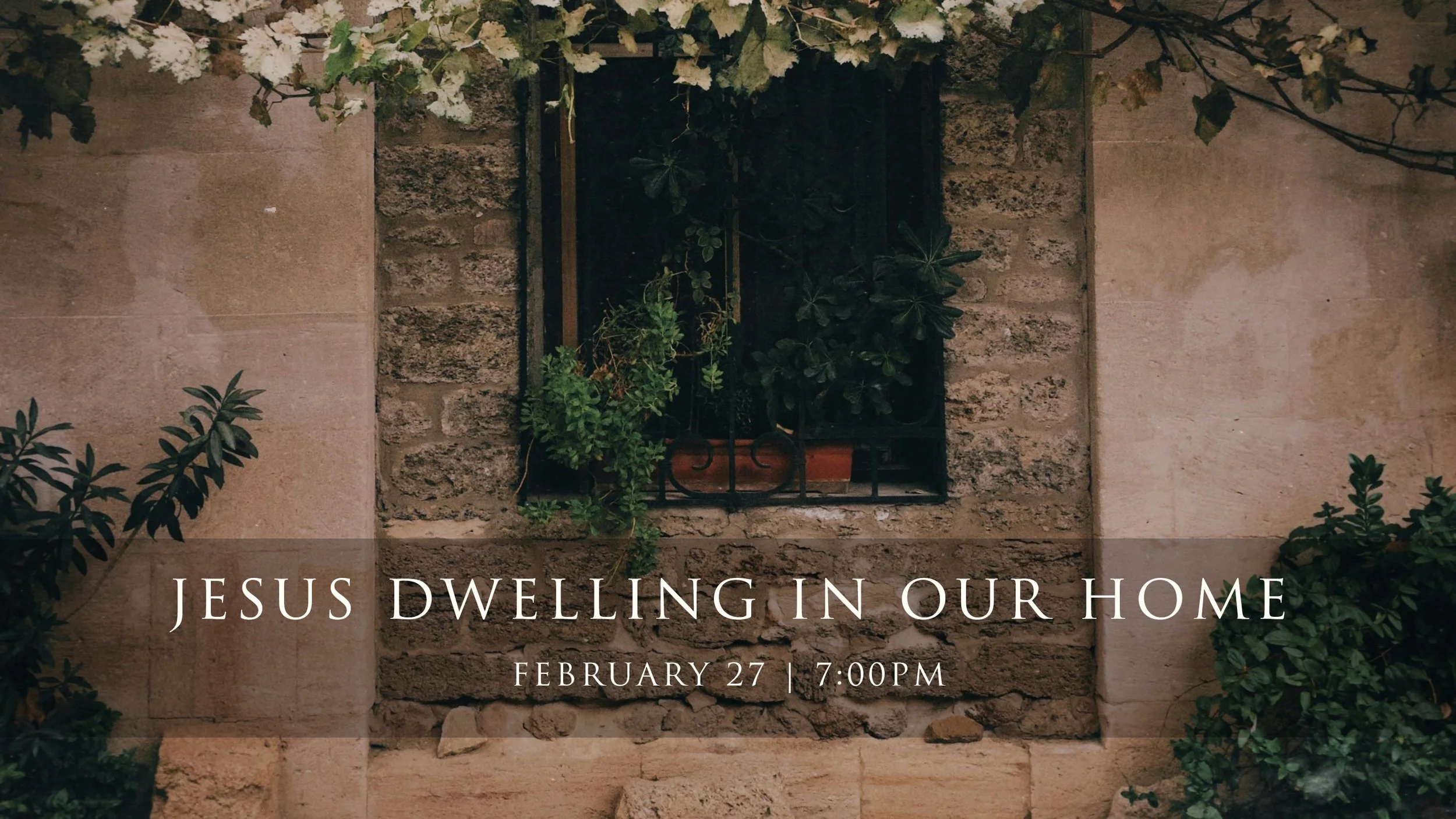 Esther 2026 - Jesus Dwelling in Our Homes