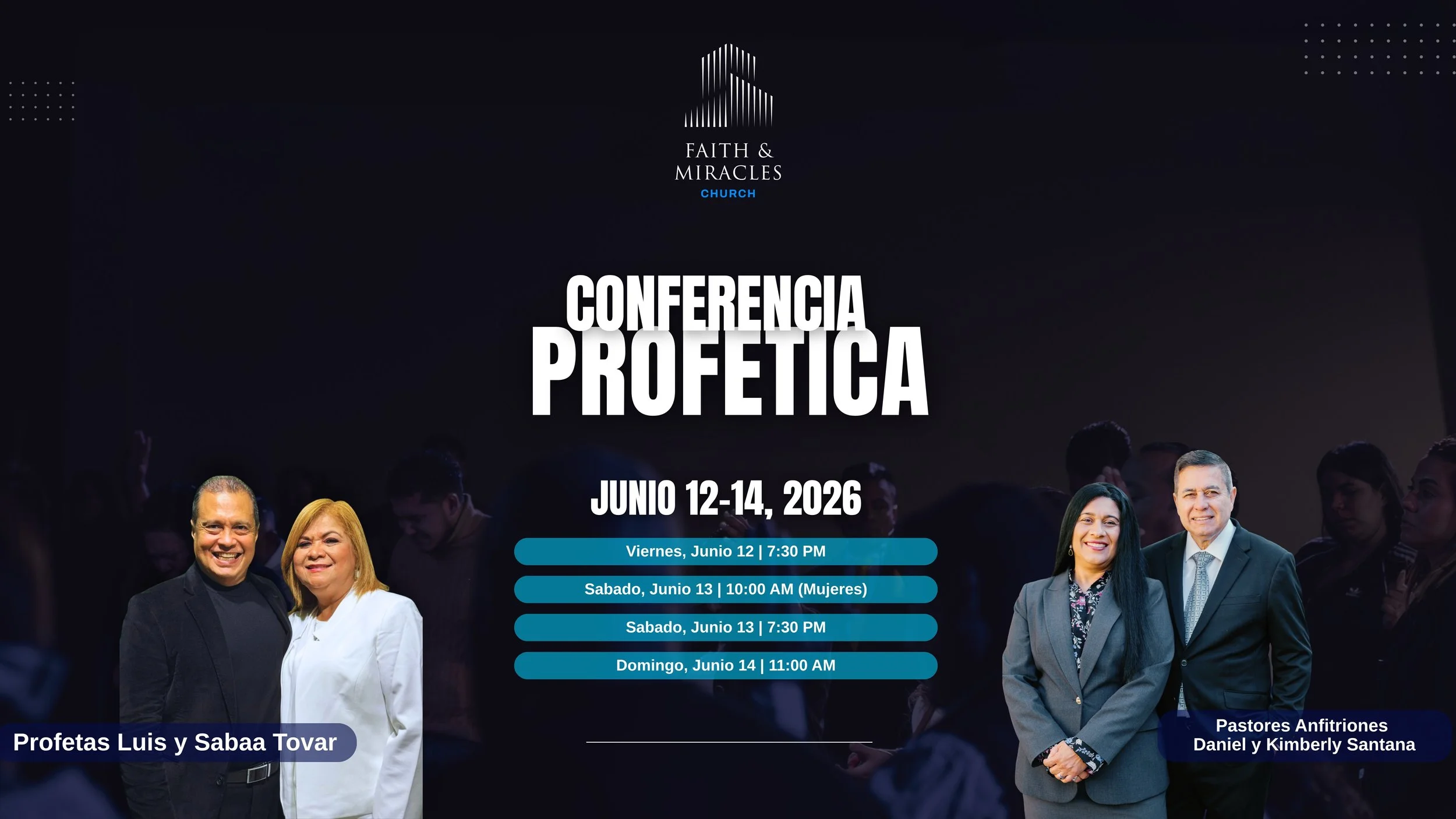Conferencia Profética con el Profeta Luis Tovar