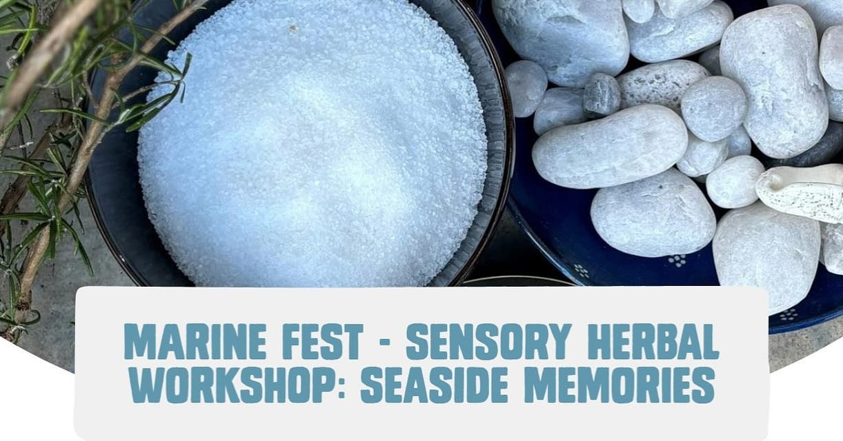 I&rsquo;m so excited to be part of the Marine Fest &lsquo;24 programme 
Running a herbal masterclass for the @seabirdcentre 

🌿Friday 7. June 10-11:30am
🌿In the marquee outside the Seabird Centre
🌿&pound;25 pp; the ticket price includes a contribu