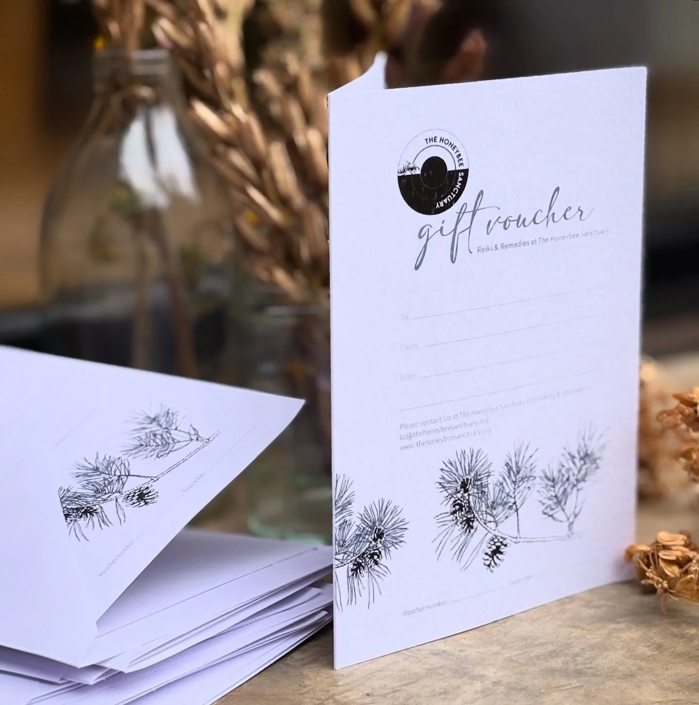 Loving my new gift note cards, 
I hope you do too! 🤍🌿✨
