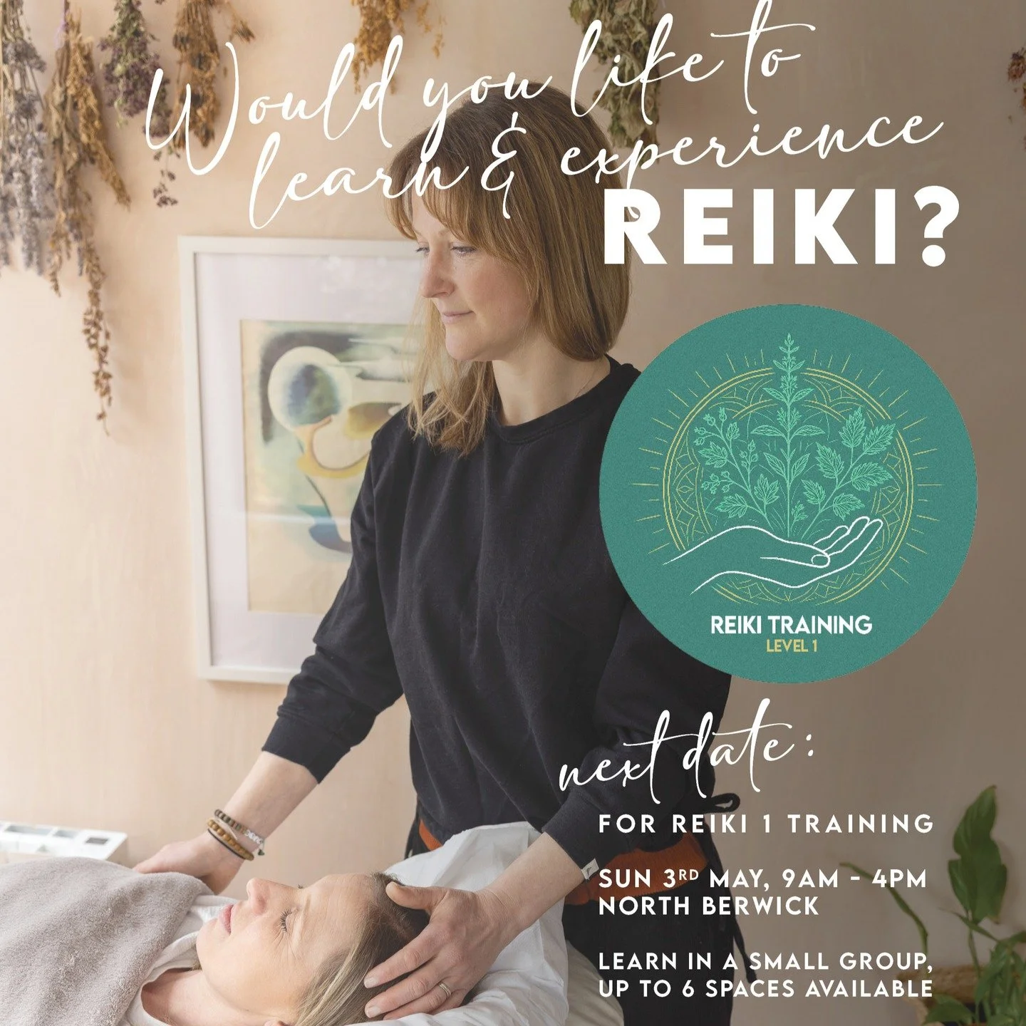 Reiki level 1 is a wonderful journey of discovery into the balancing, grounding, healing benefits of connecting with life energy.

🌿✨ This level focuses on learning to become self-aware of your own life energy, and your relationship with it.

Learn 