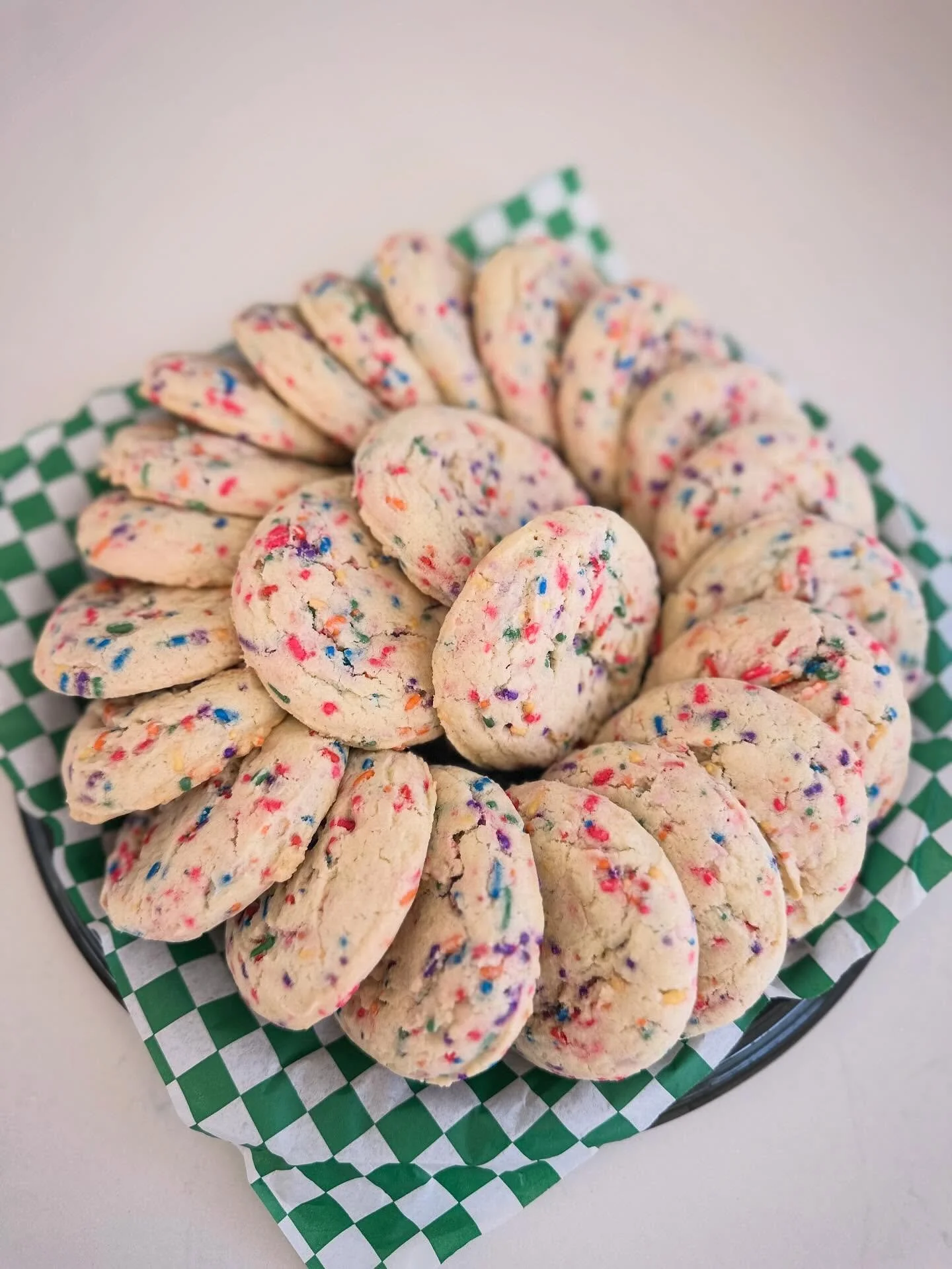 Funfetti Cookies for 7 year old Birthday 🎉 

***Custom Order***