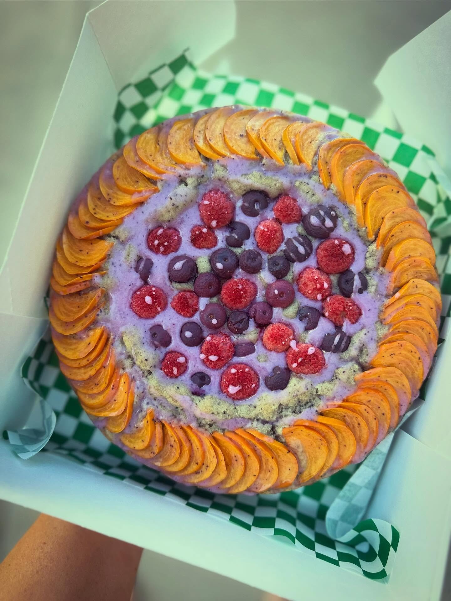 Persimmon, Blueberry &amp; Raspberry Snacking Cake 

***Custom Order***