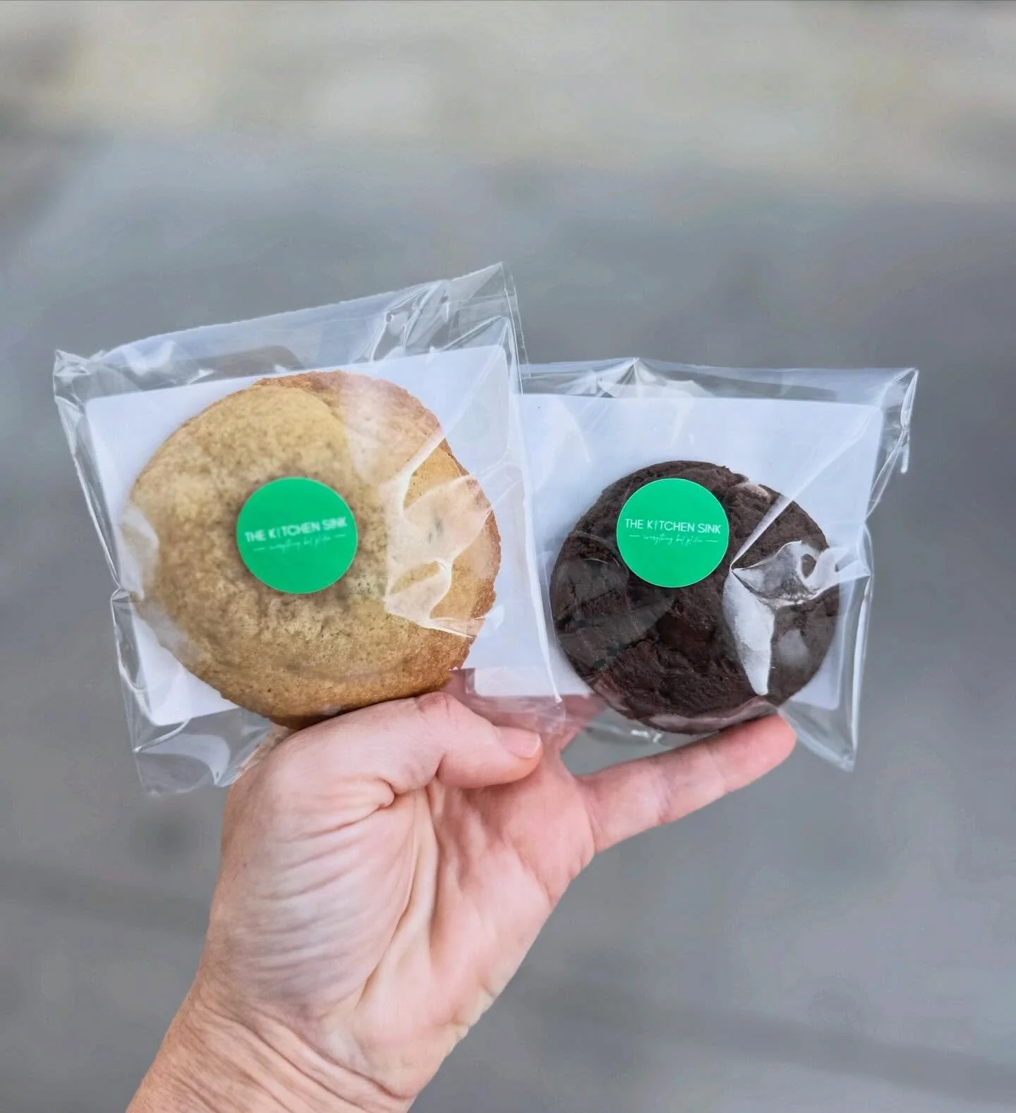 Individually Wrapped Chocolate Chip &amp; Triple Chocolate Cookies for Holiday Packages

***Custom Order by @signhereink 🎉