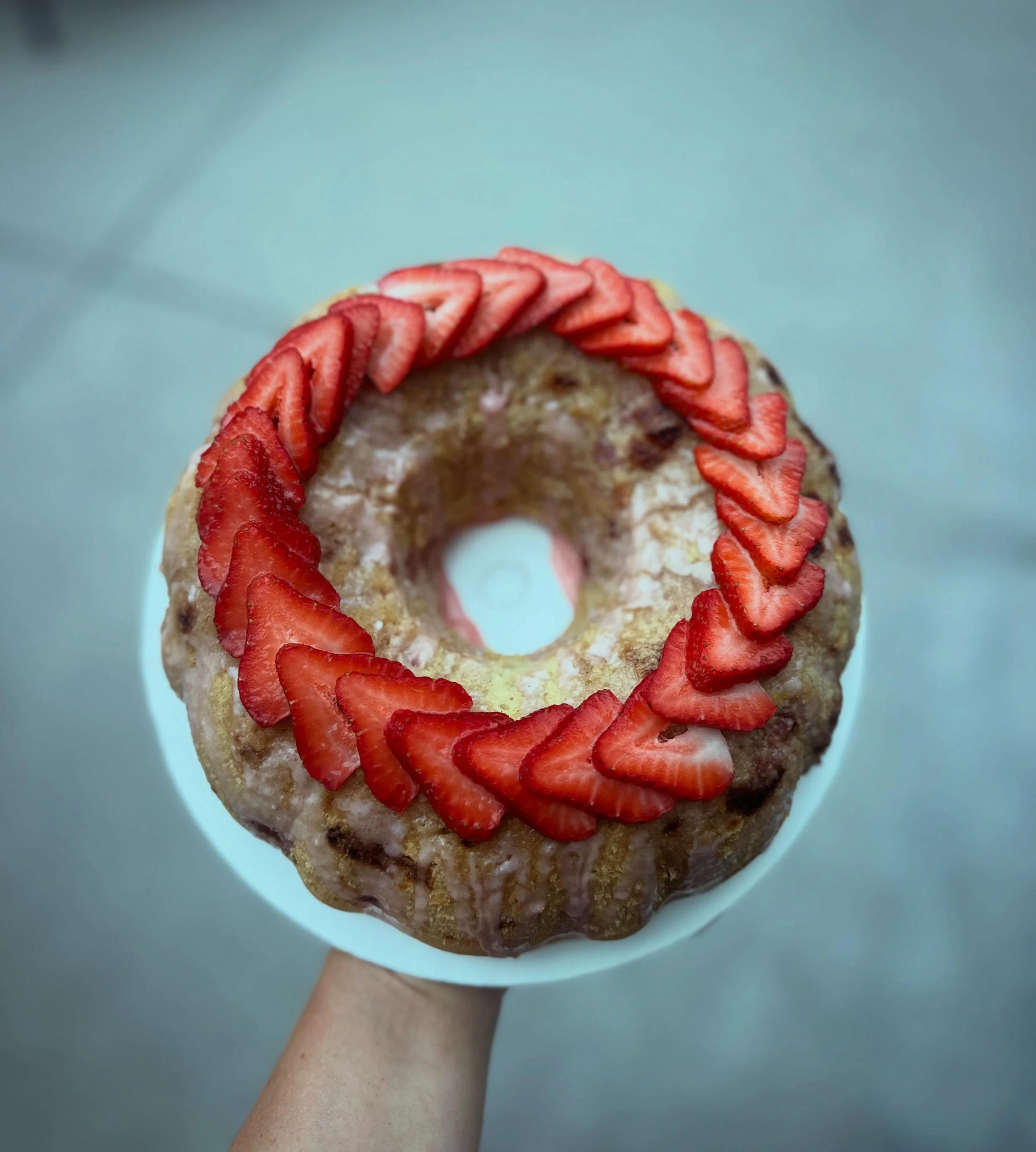 Strawberry Rhubarb Bundt Cake 

***Custom Order***