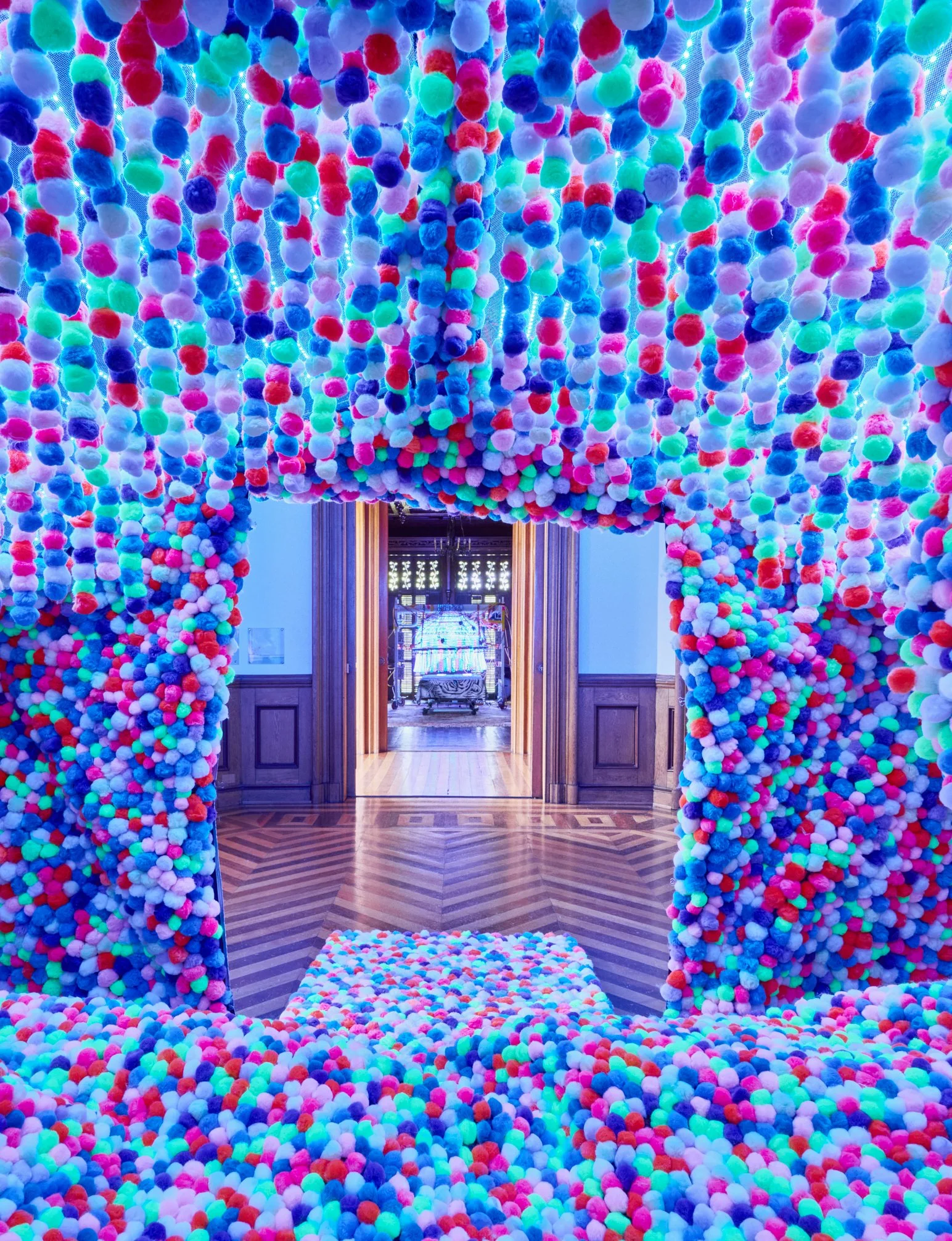 Newport Art Museum - Bobby Anspach exhibit - Place for Continuous Eye Contact