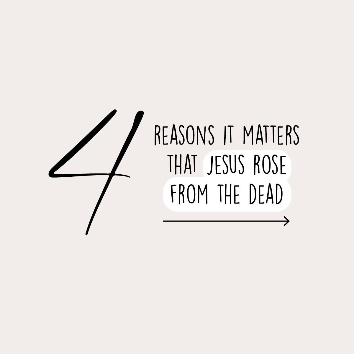 🤔 Does it even matter that Jesus rose from the dead?
.
.
.
#verseoftheday #prayer #prayers #encouragement #biblequotes #scriptureoftheday #biblejournal #jesuslovesyou #christiancommunity #shereadstruth #thedailygraceco #biblestudy #gospeltruth #shes