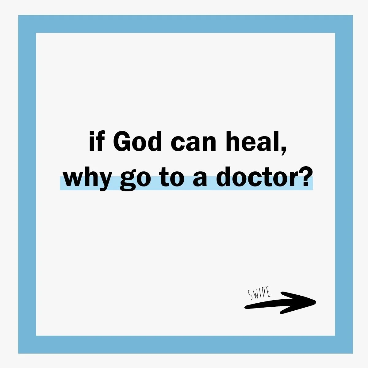 🤔 If God can heal Himself and others, why should bother seeing a doctor? Why not just pray? Stick around, and we&rsquo;ll discover together. :)
.
.
.
🏷️: #verseoftheday #prayer #prayers #encouragement #biblequotes #scriptureofthedays #biblejournal 