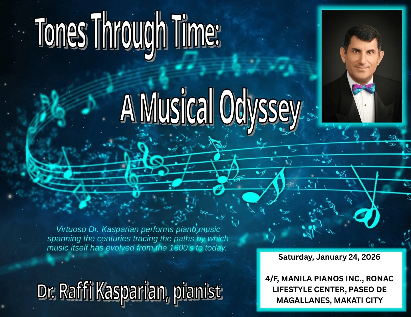 Tones Through time: a musical odyessy