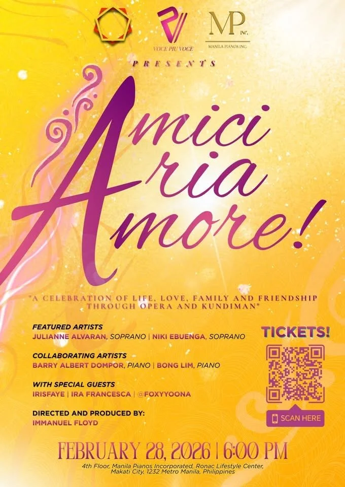 AMICI, ARIA, AMORE: A Celebration of Life, Love, Family, and Friendship