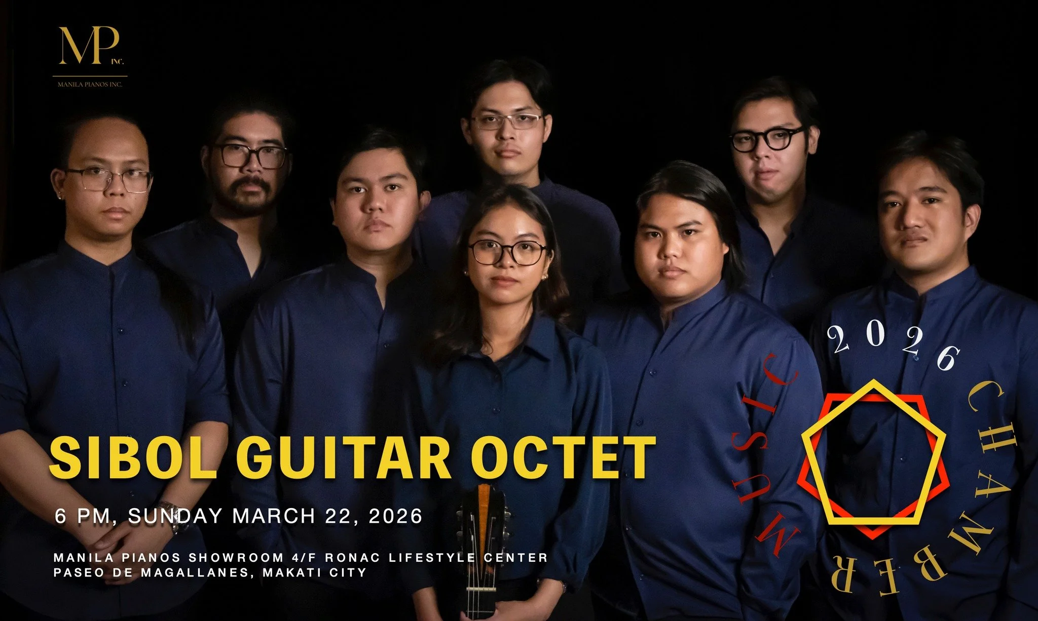 CHAMBER MUSIC 2026: Concert No. 3 - SIBOL GUITAR OCTET