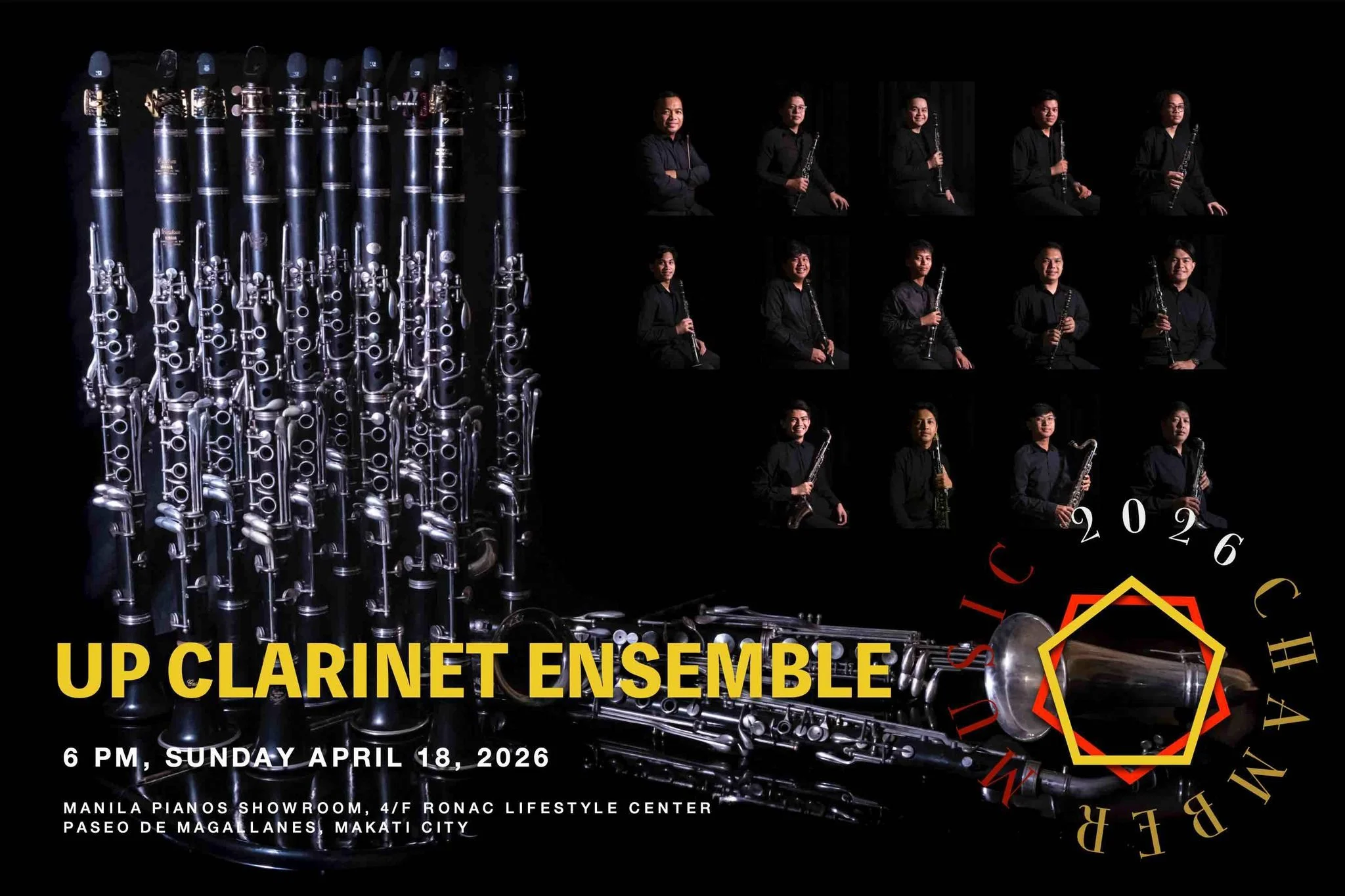 CHAMBER MUSIC No.5: UP Clarinet Ensemble