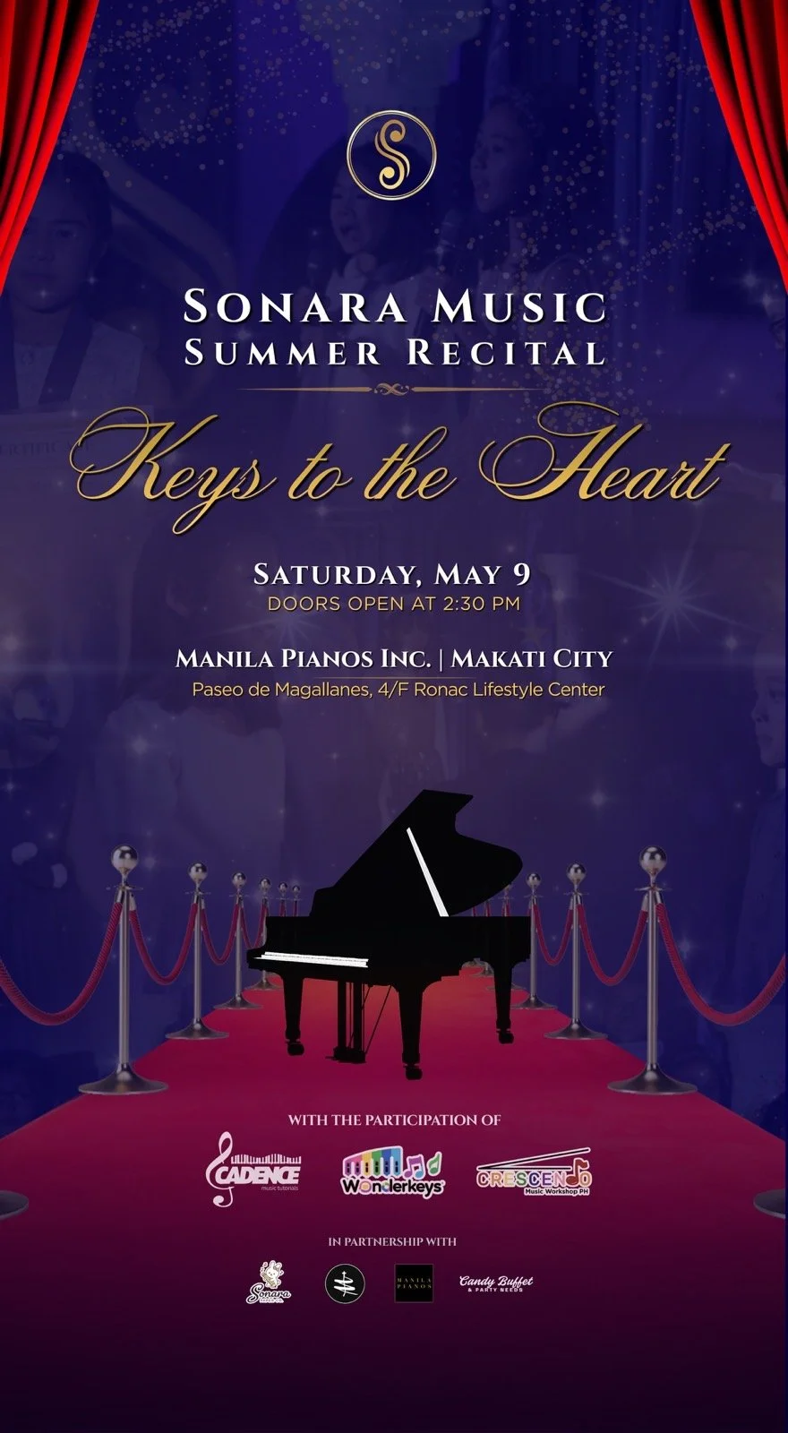 Sonara Music Summer Recital - Keys to the Heart 