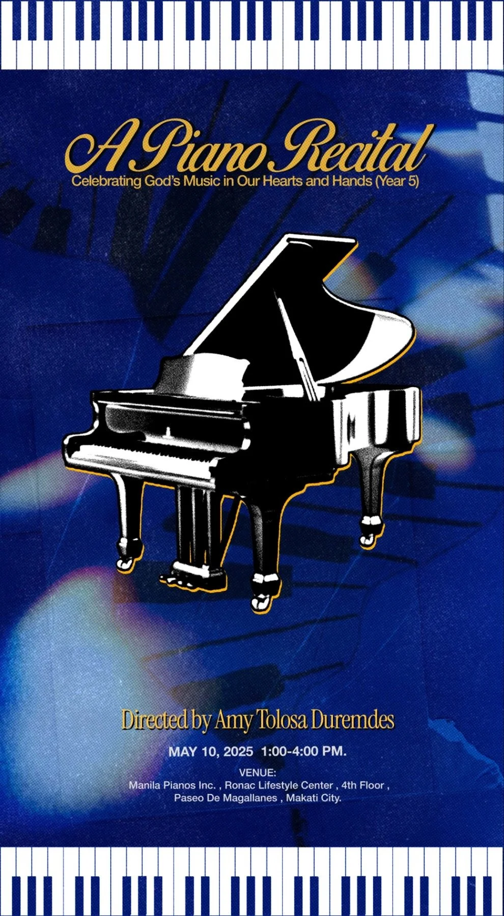 A piano recital - celebrating god’s music in our hearts and hands (year 5)