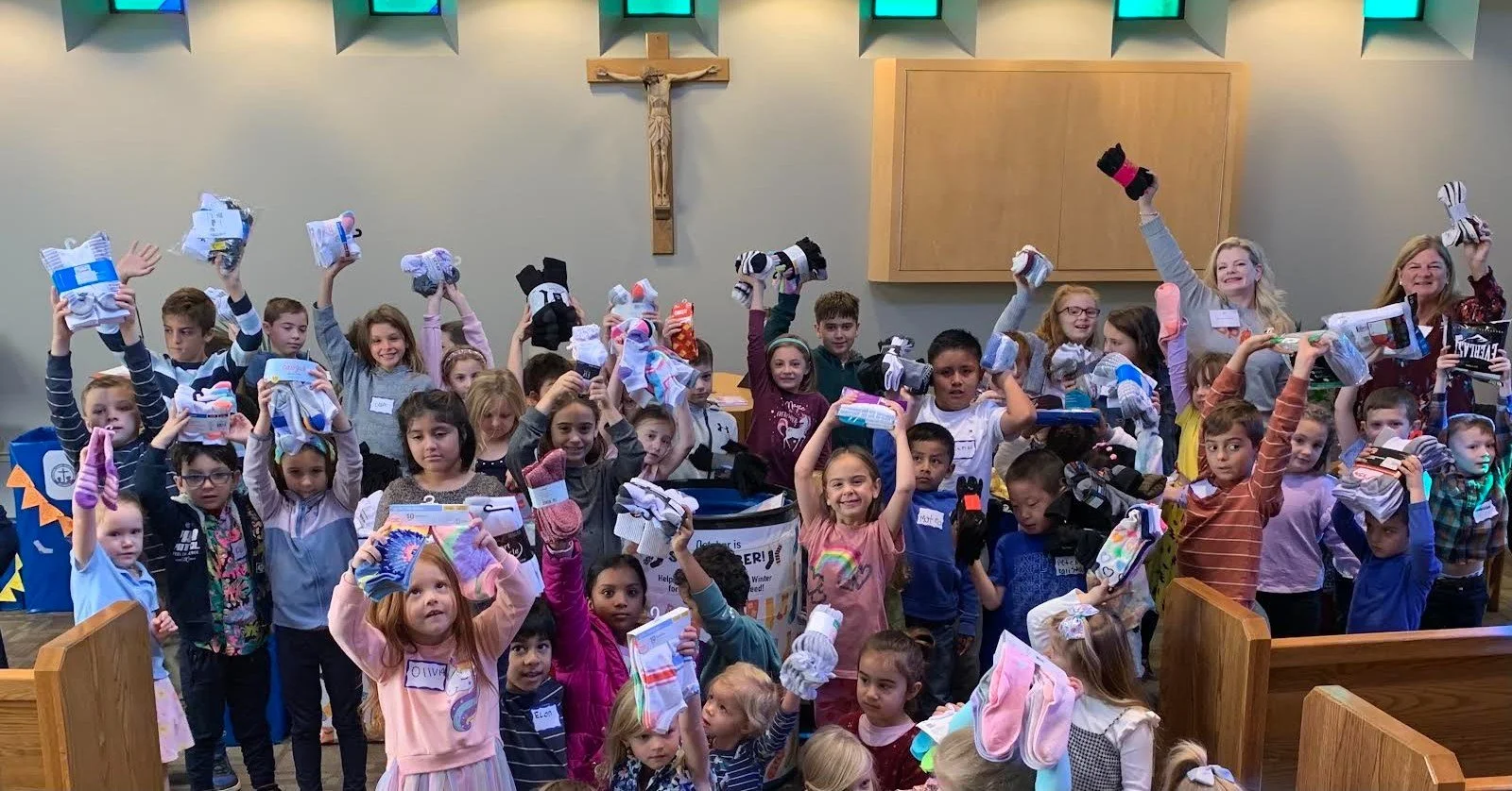🧦 Socktober success! 

We want to thank our Parish &amp; School communities for an incredible Socktober 2024 collection. 

Thanks to your donations, we will be able to help make sure that those in need will be able to stay warm this winter! ❄️