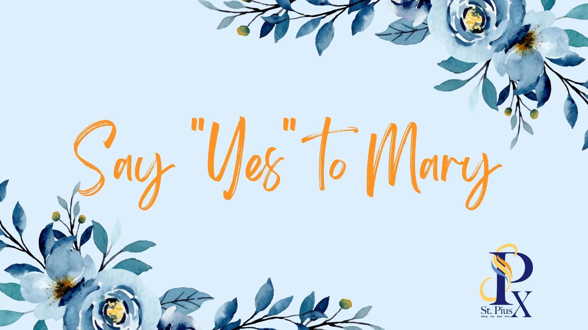 Say "Yes" to Mary – A Special Evening for Women of the Parish